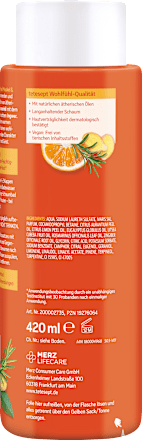Schaumbad Muskel & Wärme, 420 ml