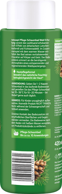 tetesept Schaumbad Wald Erholung, 420 ml