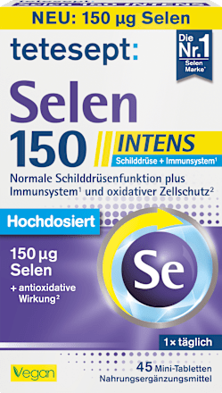 Selen 150 Intens Mini-Tabletten 45 St, 12,8 g