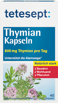 Thymian Kapseln 40 St, 19,9 g