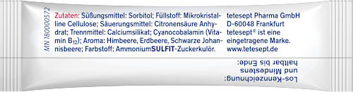 Vitamine B12 500µg sticks 20 stuks, 36 g