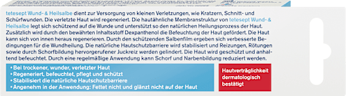 Wund & Heilsalbe, 20 g tetesept