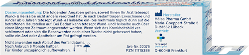 Wund & Heilsalbe, 20 g tetesept