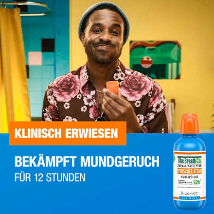 Mundspülung Frischer Atem Icy Mint, 500 ml
