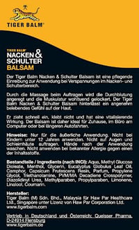 Nek- en schouderbalsem, 50 g