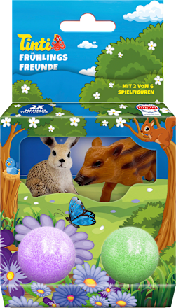 Geschenkset Kinder Badezusätze Ostern Frühlings Freunde 4tlg