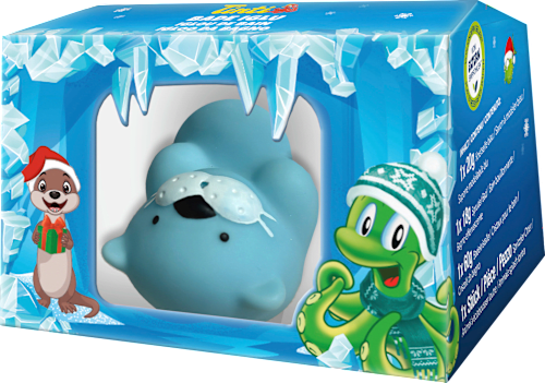 Geschenkset Kinder Badezusatz Bade Iglu Otter 4tlg, 1 St Tinti
