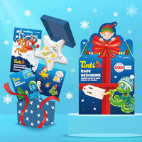 Geschenkset Kinder Badezusatz Badegeschenk Weihnachten 4tlg, 1 St Tinti