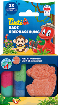 Kinder Badezusatz Badeüberraschung Set  3tlg, 1 St