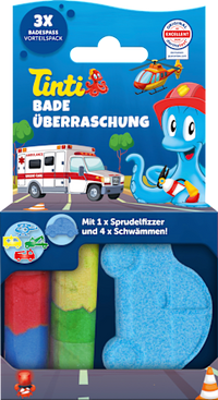 Kinder Badezusatz Badeüberraschung Set  3tlg, 1 St