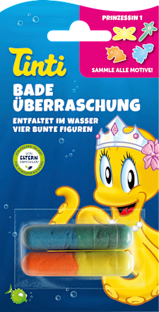 Kinder Badezusatz Badeüberraschung, 2 St Tinti