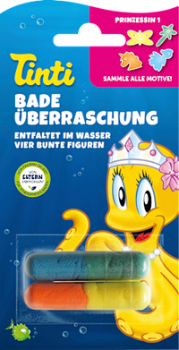 Kinder Badezusatz Badeüberraschung, 2 St Tinti