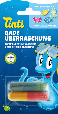 Kinder Badezusatz Badeüberraschung, 2 St Tinti