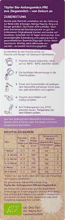 Anfangsmilch Pre aus Ziegenmilch von Geburt an, 400 g