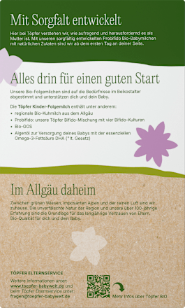 Folgemilch Kinder ab dem 12. Monat, 500 g