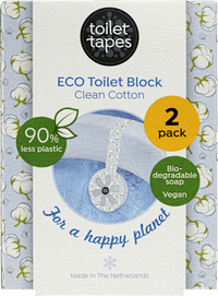 WC-Stein Toilet Block Clean Cotton, 2 St