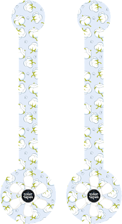 WC-Stein Toilet Block Clean Cotton, 2 St