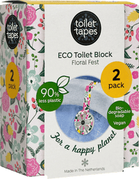 WC-Stein Toilet Block Floral Fest, 2 St