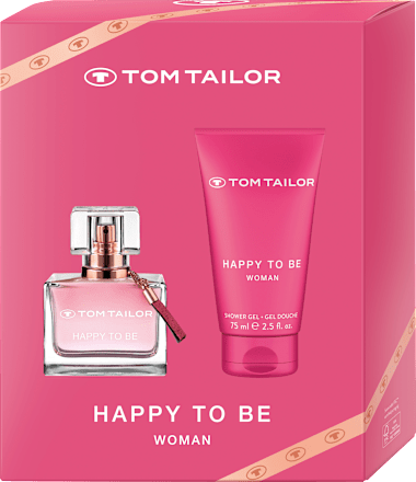 Geschenkset Happy to be Eau de Parfum 2tlg, 2 St TOM TAILOR
