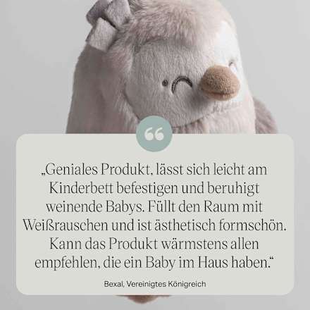 Oplaadbare slaaphulp voor onderweg, Ollie de Uil, 1 stuk