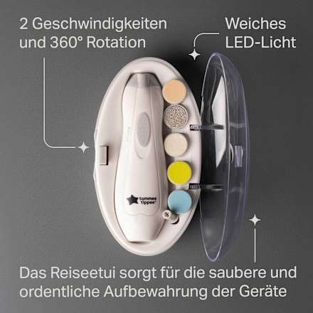 Elektrischer Baby-Nagelfeilen-Trimmer, 1 St