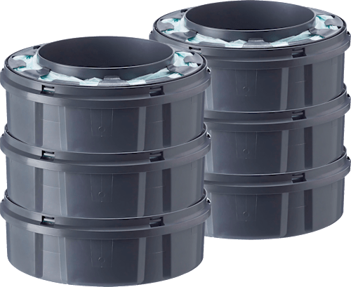 Navulcassettes voor Twist &amp; Click en Sangenic Tec luieremmers, 6 stuks