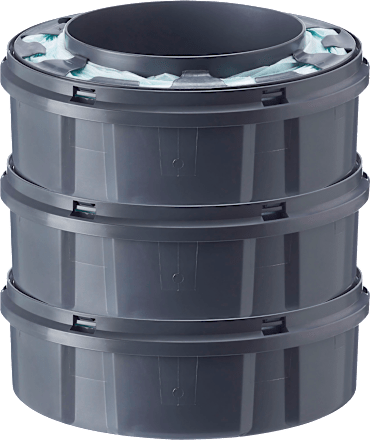 Navulcassettes voor Twist &amp; Click en Sangenic Tec luieremmers, 3 stuks