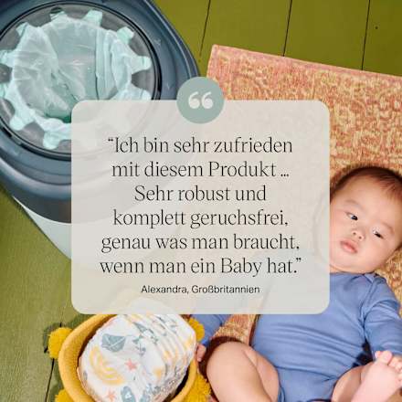 Nachfüllkassetten für Windeleimer Twist & Click und Sangenic Tec, 6 St