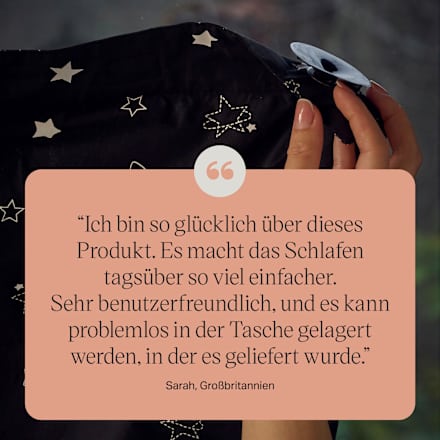 Verdunkelungsrollo Sleeptime für Unterwegs, XL, schwarz, 1 St Tommee Tippee