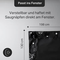 Verdunkelungsrollo Sleeptime für Unterwegs, XL, schwarz, 1 St Tommee Tippee