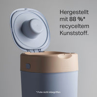 Windeleimer Twist & Click creme/weiß inkl. 1 Nachfüllkasette, 1 St