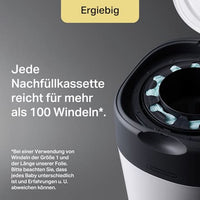 Luieremmer Twist &amp; Click, groen, 1 st.