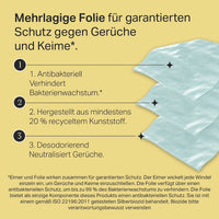 Tommee Tippee Windeleimer Twist & Click XL creme/weiß inkl. 1 Nachfüllkassette, 1 St