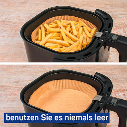 Backpapier Air Fryer rund, 20 St