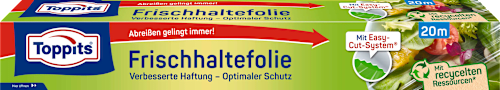 Frischhaltefolie zum Abreißen, selbsthaftend, 20 m