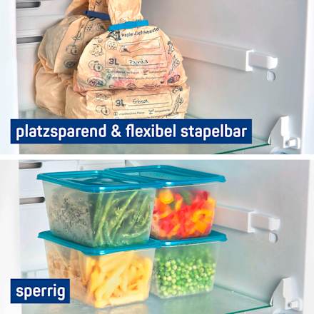 Papieren diepvrieszakken 3 l, 15 stuks