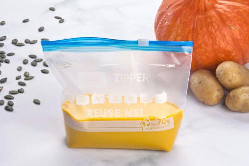 Allround tas met rits 1 L, 12 stuks