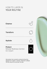 CC Cream Mineral Redness Control LSF 50, 45 ml