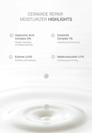 Feuchtigkeitsserum Ceramide Repair Moisturizer, 30 ml