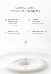 Feuchtigkeitsserum Ceramide Repair Moisturizer, 30 ml