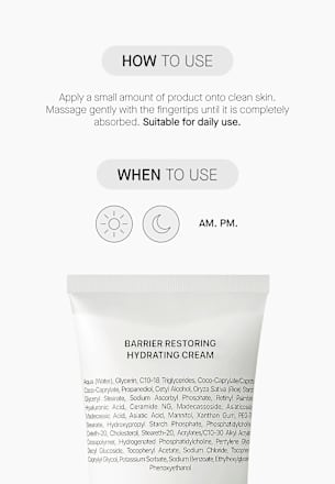 Gesichtscreme Barrier Restoring Hydrating, 50 ml