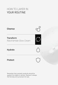 Gesichtscreme Glow Niacinamide, 50 ml