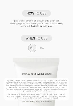 Gesichtscreme Retinal Age Reverse Cream, 50 ml