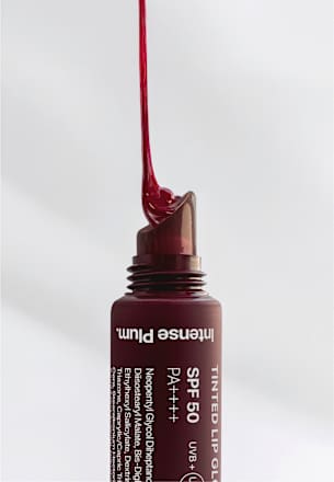Lipgloss Intense Plum LSF 50, regenerierend, 15 ml