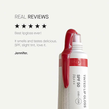Lipgloss Tinted Cherry LSF 50, 15 ml