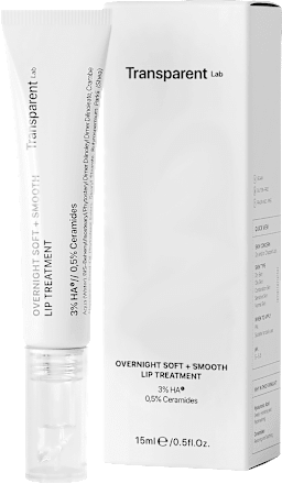 Lippenpflege Overnight soft + smooth, 15 ml Transparent Lab