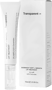 Lippenpflege Overnight soft + smooth, 15 ml Transparent Lab