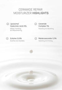 Serum Ceramide Repair Moisturizer, 30 ml Transparent Lab