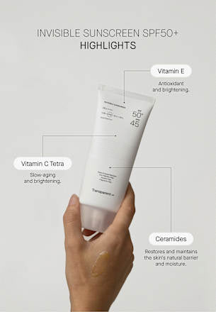 Sonnencreme Gesicht Invisible LSF 50+, 100 ml