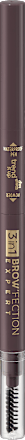 Augenbrauenstift 3in1 Brow'fection Expert 040 Dark Chocolate Brown, 0,4 g
